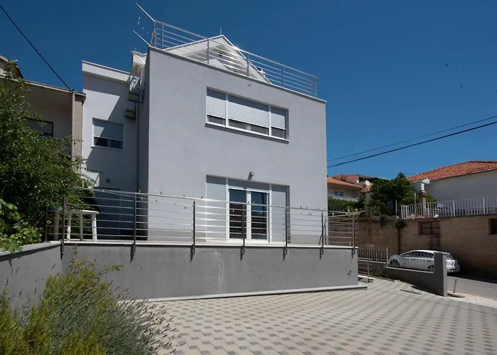 Sunny Attic With Balcony & Modern With Outdoor Area, No Balcony * Trogir
